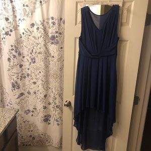 BISOU BISOU High-Low Dress Navy